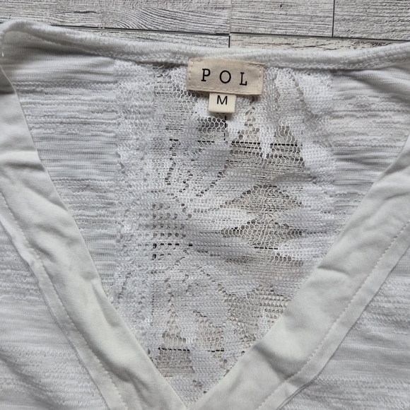 POL Relaxed Fit Jersey Top Sunflower Lace Patches - Picture 7 of 7
